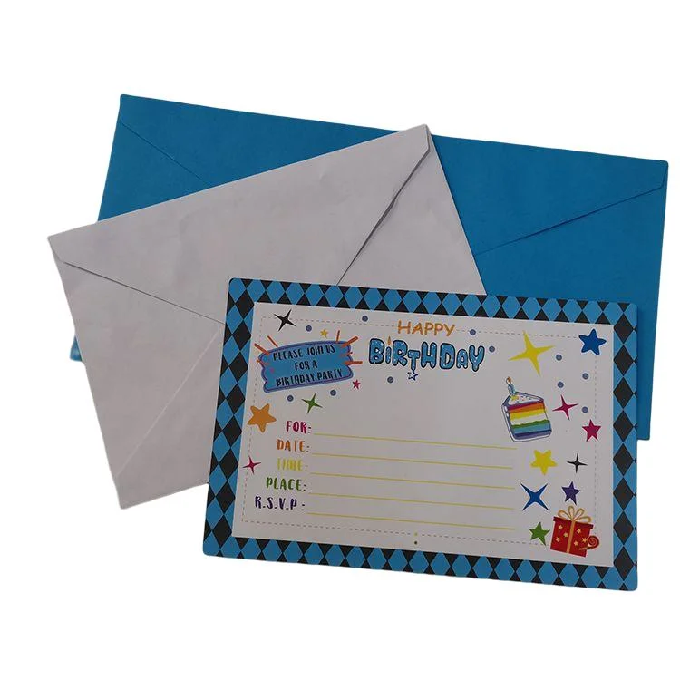 Wholesale Cheap Price Custom High Quality Kraft Paper Valentine Love Greeting Card