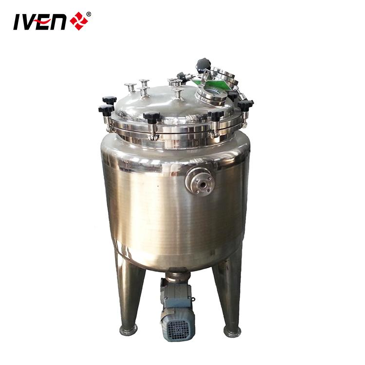 Easy to Operating Solution Preparation Purified Water Liquid Storage Mixing Tank