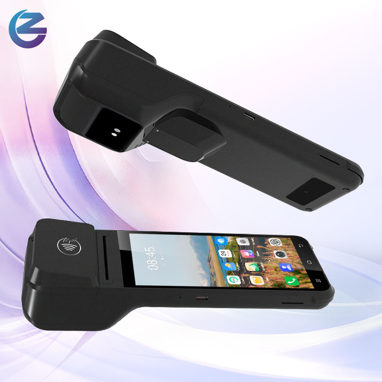 Portable Z92 POS Android Handheld Terminal with Thermal Printer and NFC