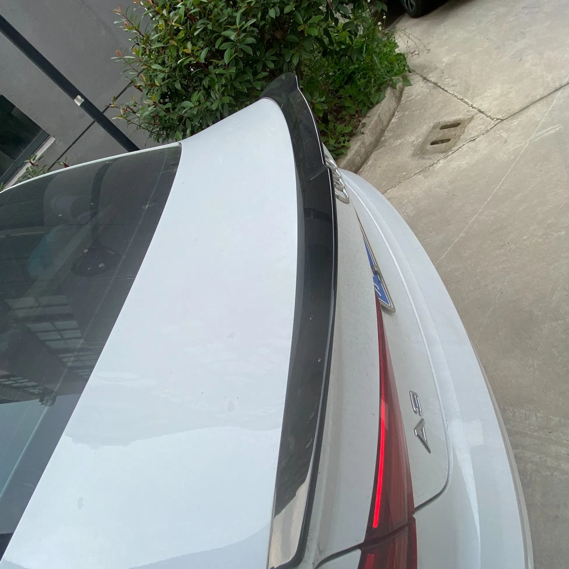 Manufactory Produce ABS Made 3m Tape Easy Installation Rear Spoiler for 14-18 Years Types Audi A3 Si Sedan
