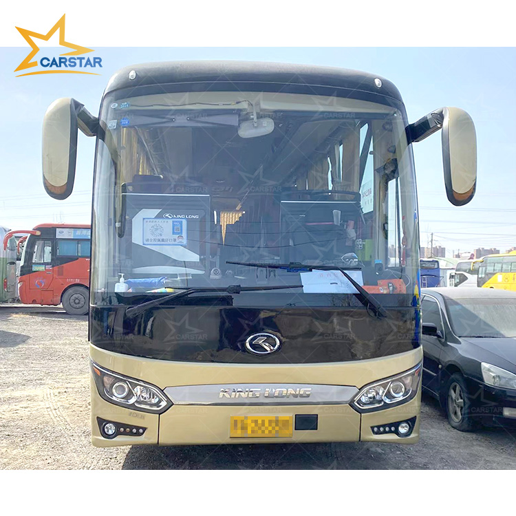Left Hand Drive 2016 Year Luxury 53 Seats Used Golden Dragon Kinglong Coach Cheap Buses
