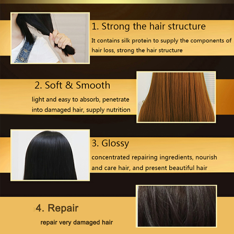 Contains Protein Smooth All Types Hair Texture Moisturizing Hair Mask