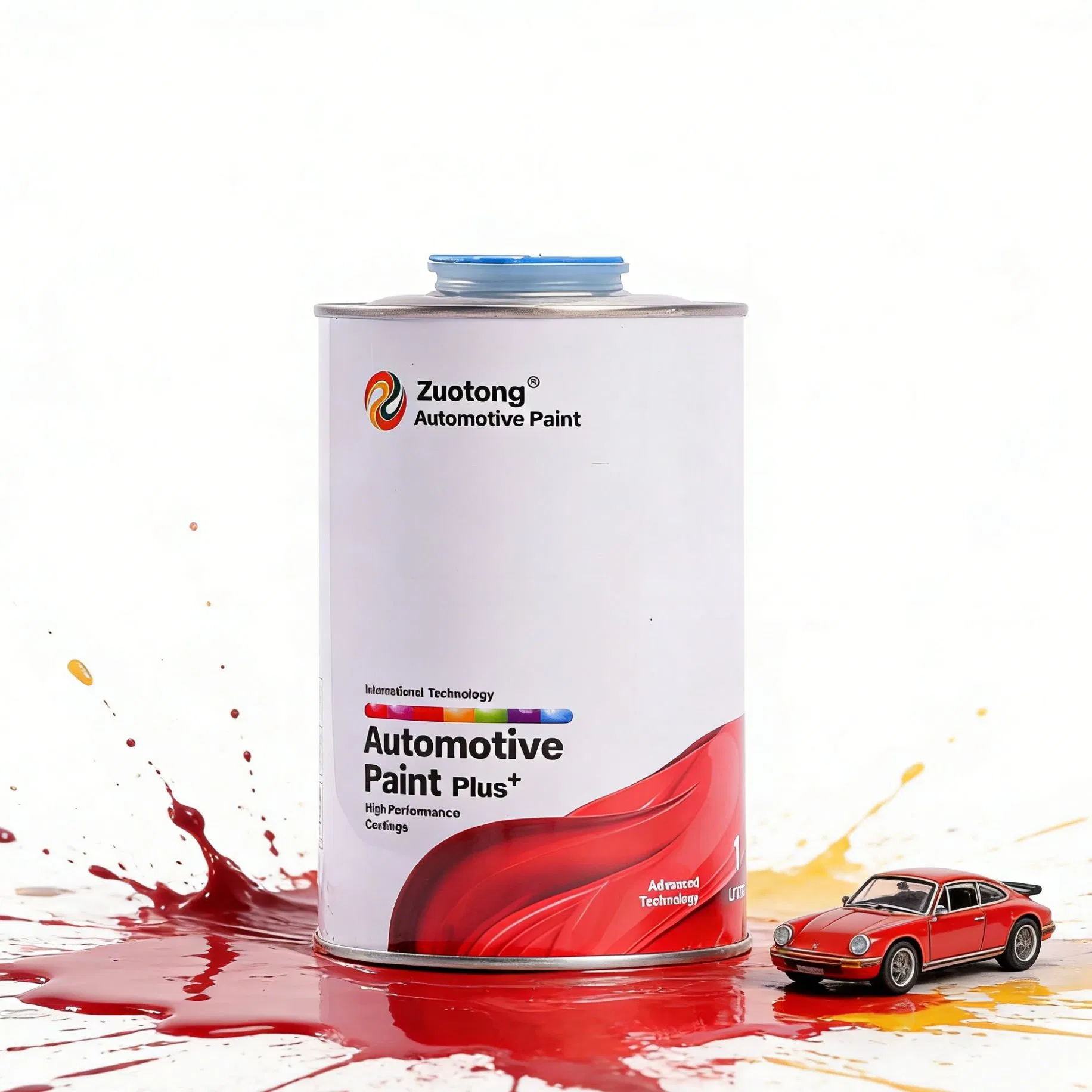 Easy Application Good Coverage Stable Performance Car Refinish Paint 1K Grey Plastic Primer