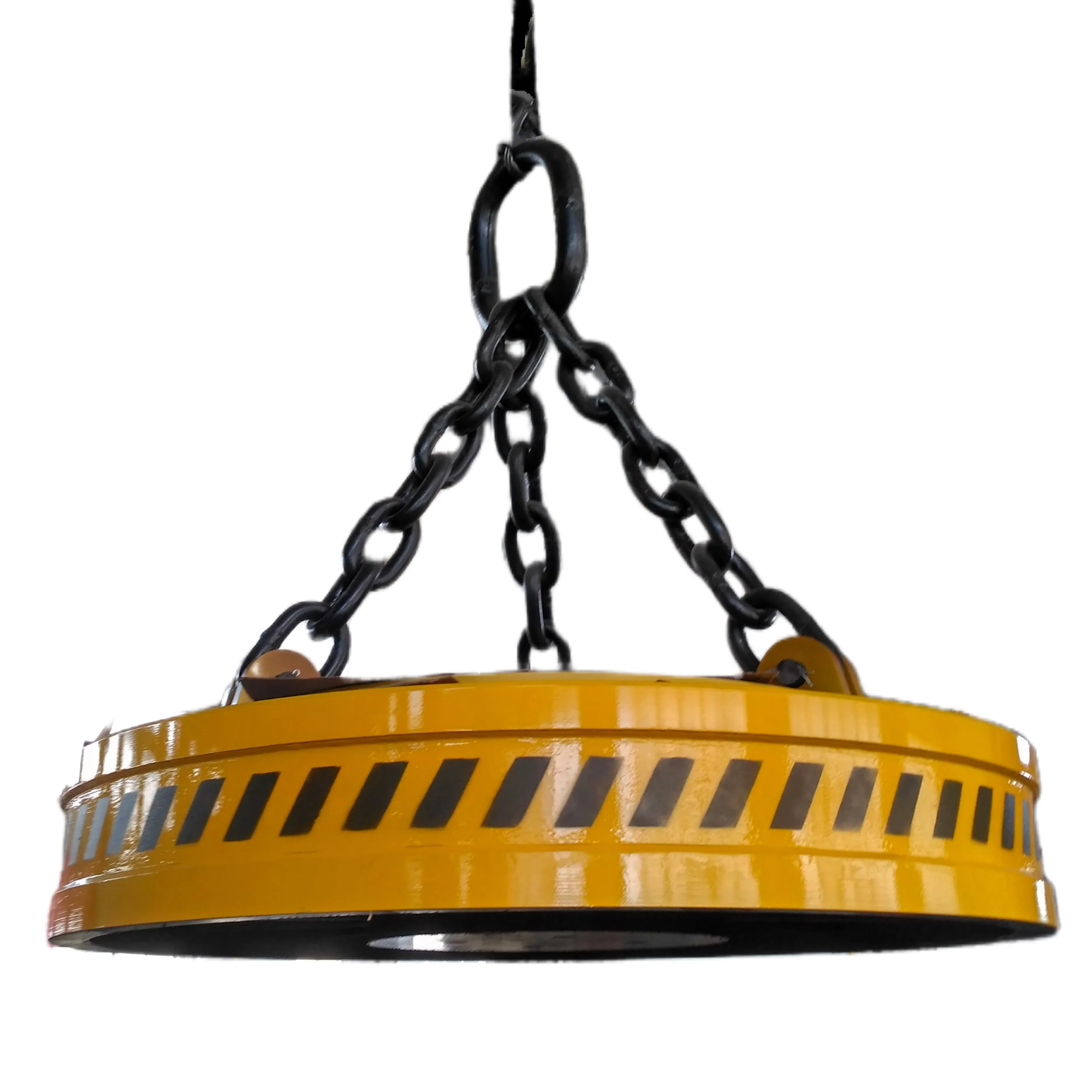 Deep Magnetic Field Remote Control for Scrap Handling Custom Heavy-Duty Circular Electromagnet