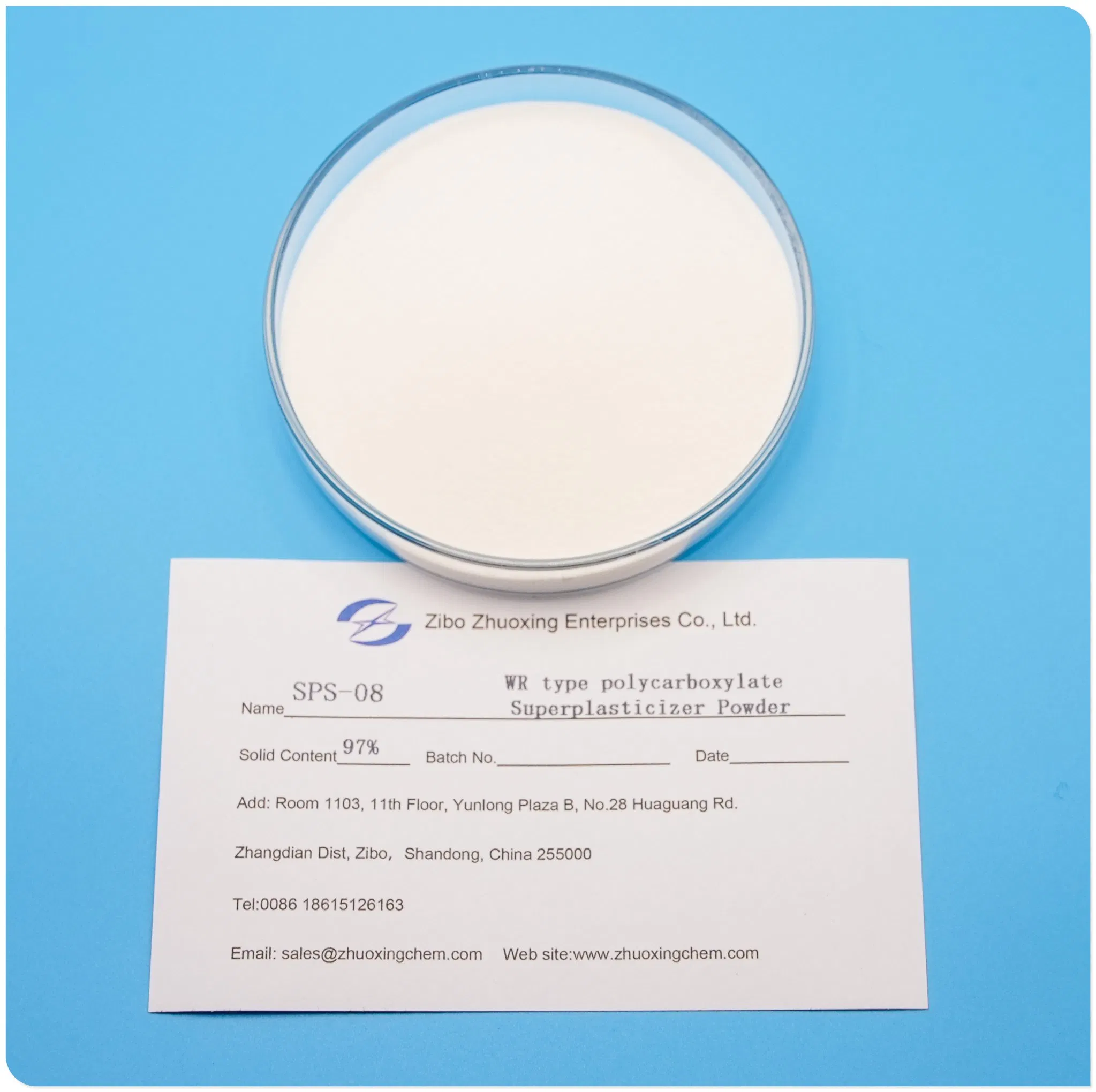 Concrete Admixture Sps-08 Polycarboxylate Superplasticizer Powder Water Reducing Agent PCE