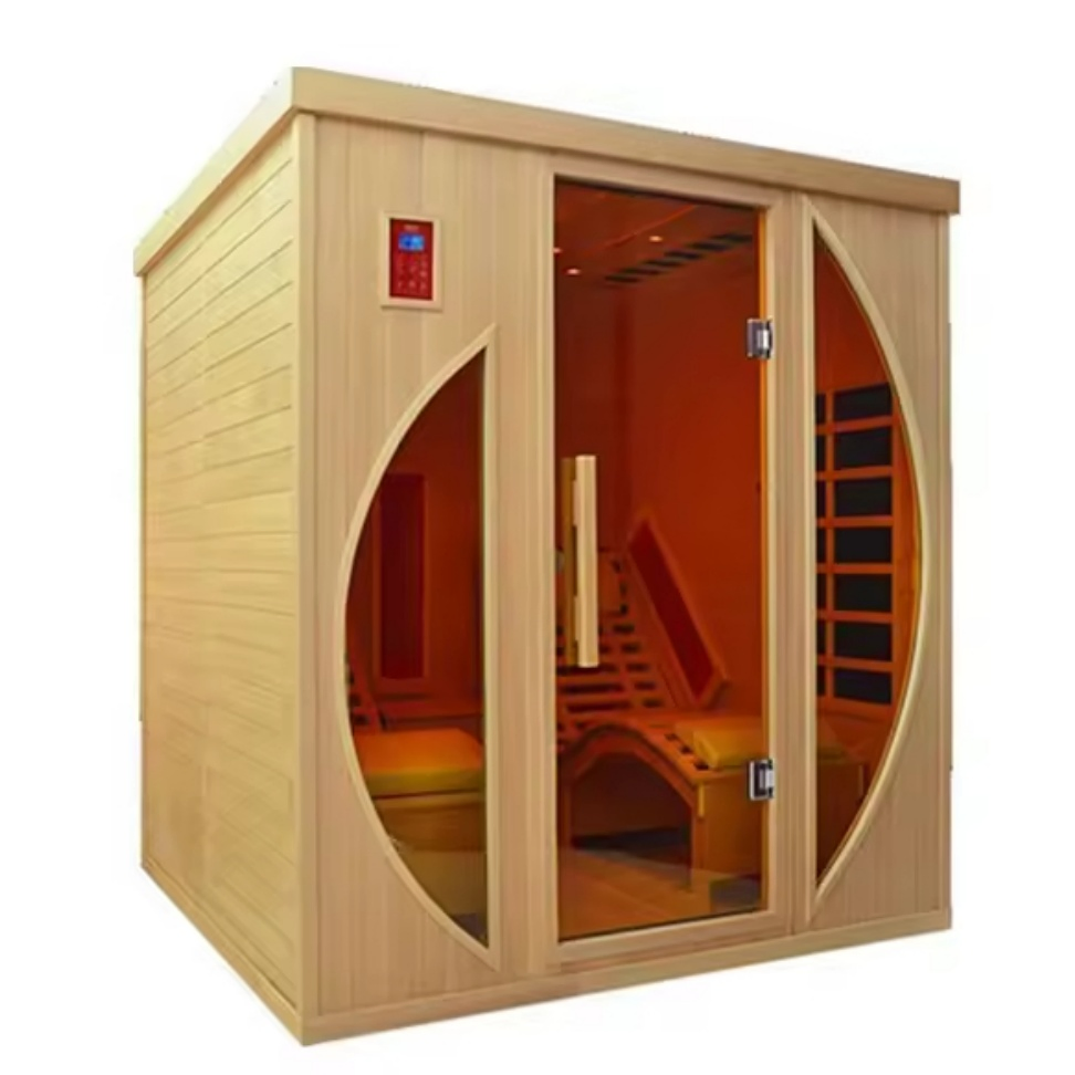 Premium Infrared Sauna for Two with Comfortable Recliners