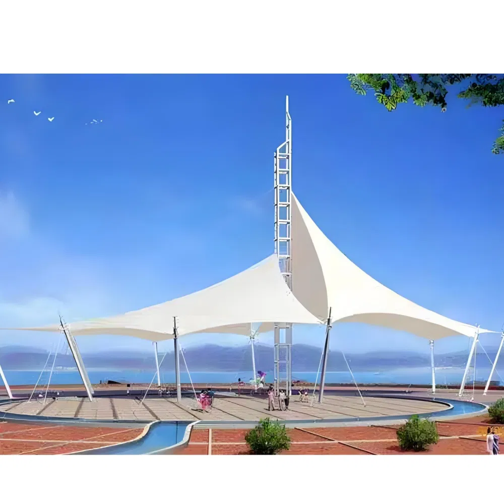 3D Modeling Rendering Service Membrane Structure Landscape Shelter Project