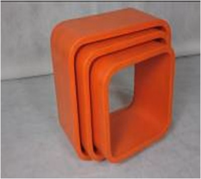 Leather Cube Wall Shelf /Book Shelf/ Home Decoration (HR12015)