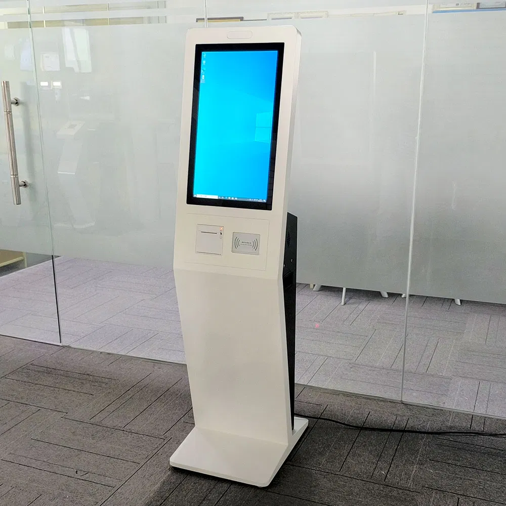 21.5 Inch Self Service Kiosk for Retail Touchscreen Fast Food Restaurant