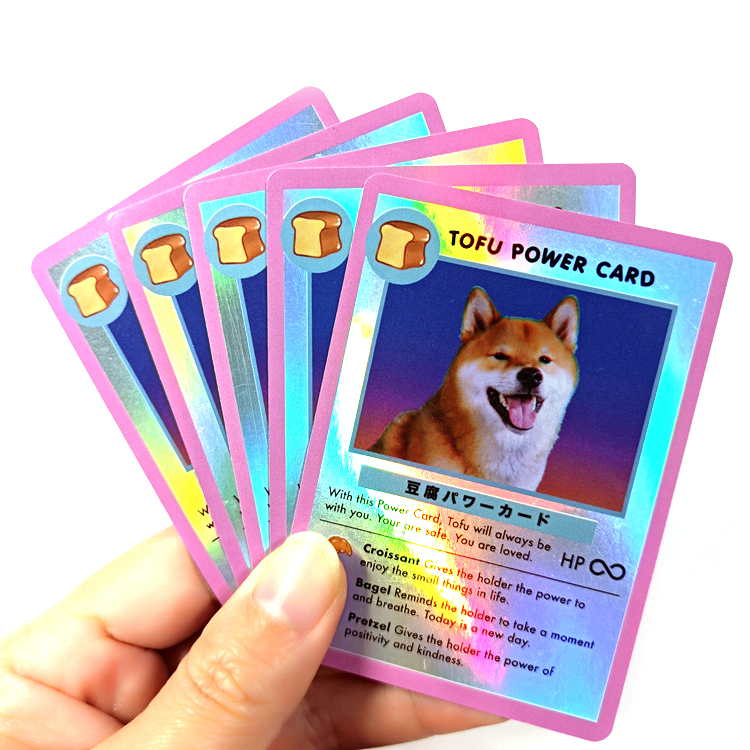 Manufacturer Custom Game Card Decks Holographic Trading Card Printing Playing Card Games for Adult
