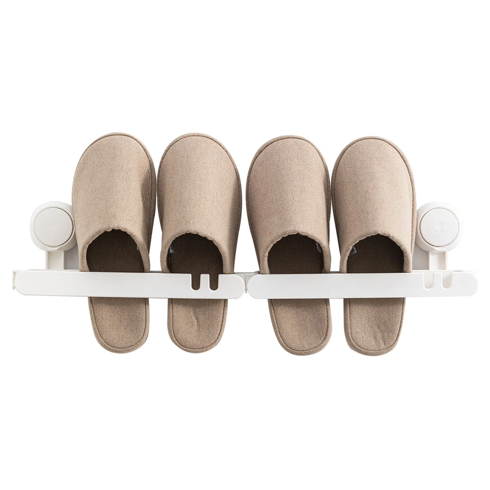 Bathroom Wall-Mounted Foldable Slippers Rack Slipper Hanger Amazing Hanging Shoe Storage Rack Modern Slippers Holder Rack