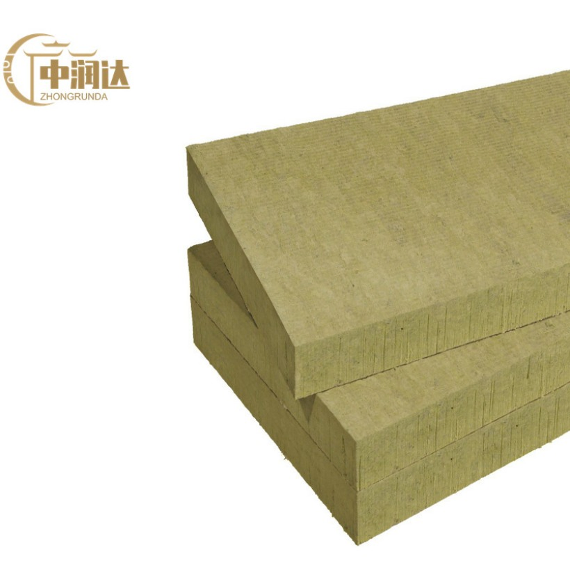 Good Quality 100 Kg/M 3 Rock Wool Insulation Board for Exterior Wall