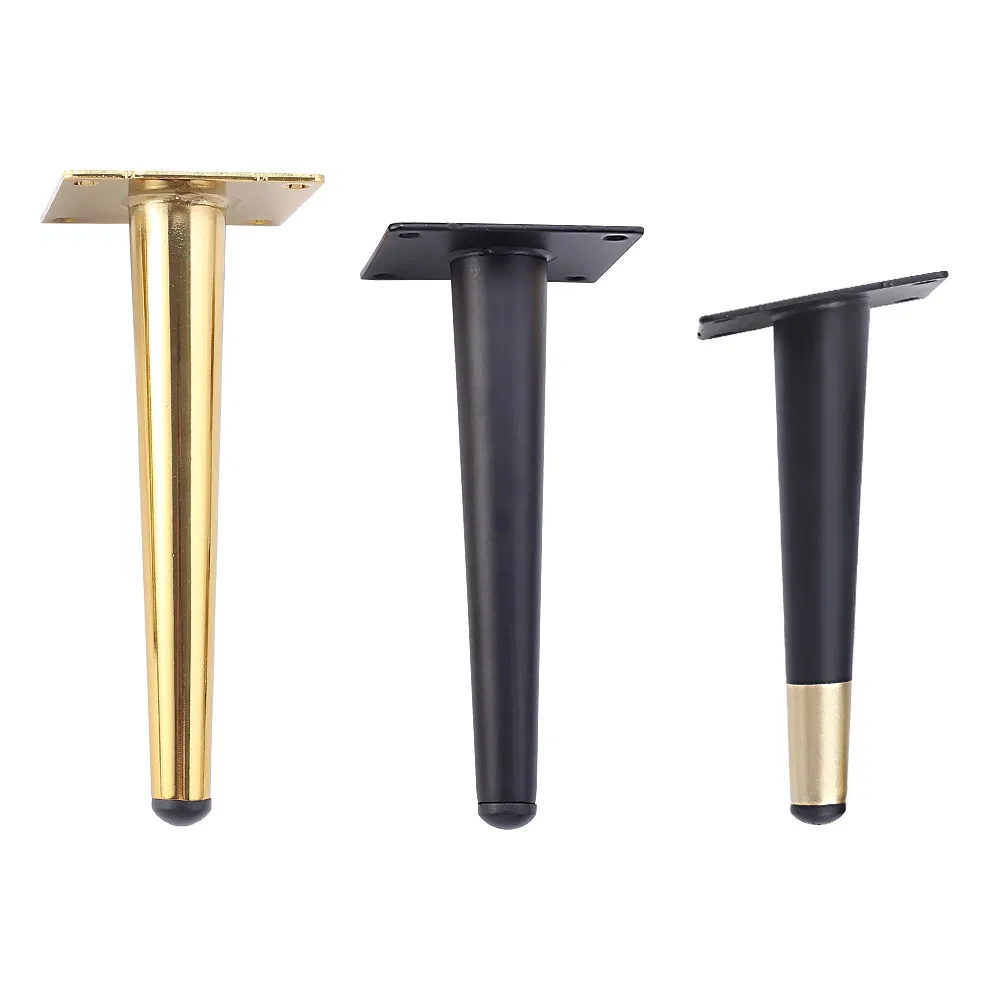 Hot Sale Simple and Durable Iron/Stainless Steel/Plastic/Aluminium Furniture Hardware Sofa Table Leg