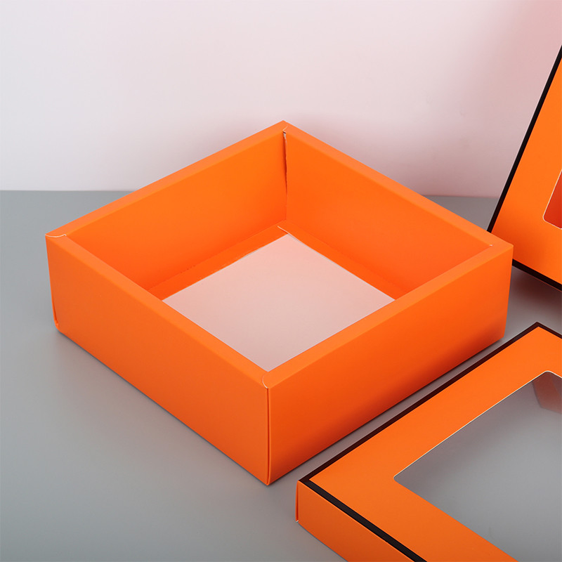 Biodegradable PVC Clear Packaging Box Small Paper Can Combo Transparent Gift Box