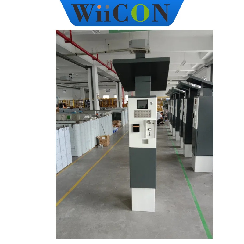 Automatic Street Parking Payment Machine Solar Meters