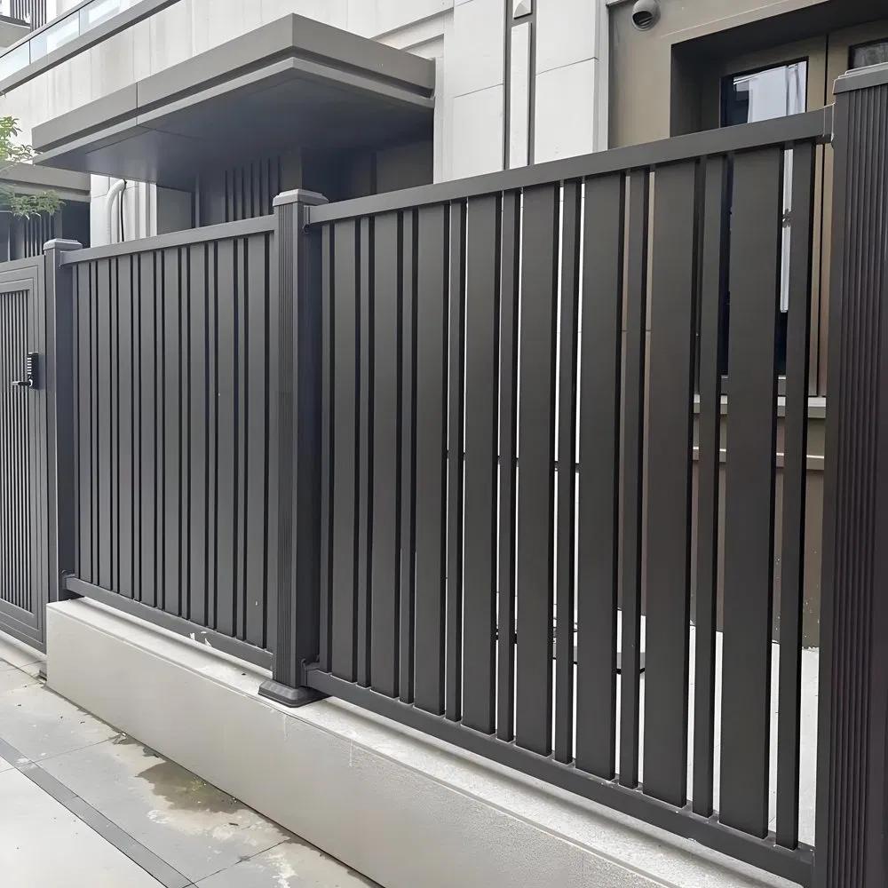 Decorative Patterned Child-Safe Aluminum Guardrail with Anti-Rust Coating for Community Playgrounds Aluminum Railing