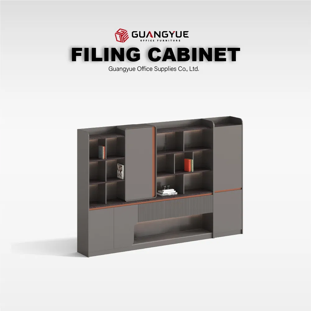 Modern Office Storage Cabinet with Large Capacity and Modular Storage Design
