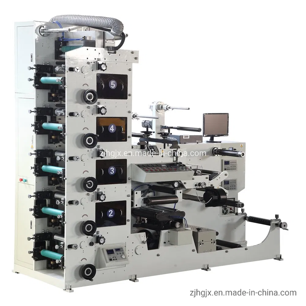 Zrb Ry-320 Flexographic Label Printing Machine for Adhesive Sticker Paper