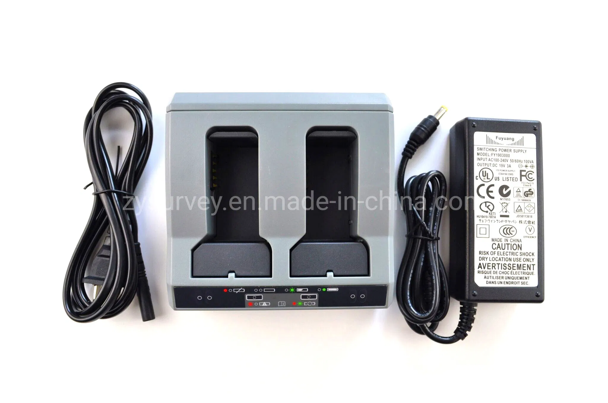 Zengyu Brand New Survey Accessories Trimbl Two Slots Li-ion Charger for Trimbl Battery GPS S8