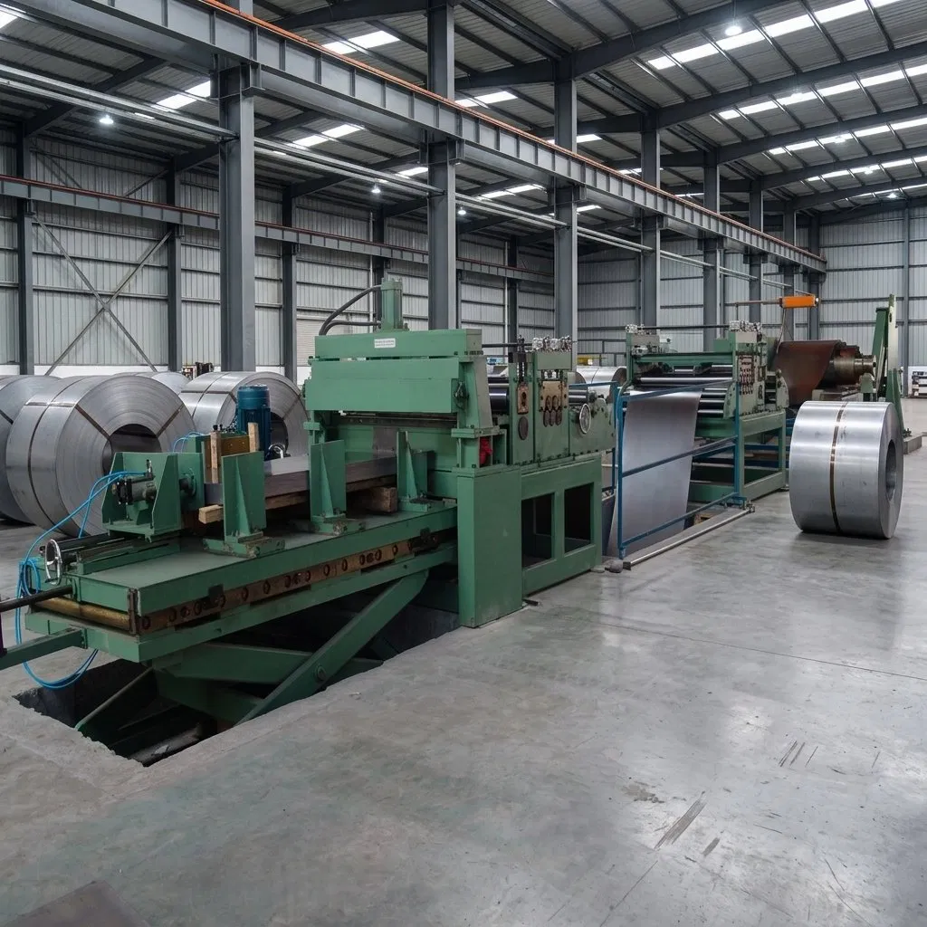 Jiuxin Machinery Cut to Length PLC Controlled Steel Coil Straightening & Leveling Cutting Machine High-Accuracy 10t Capacity