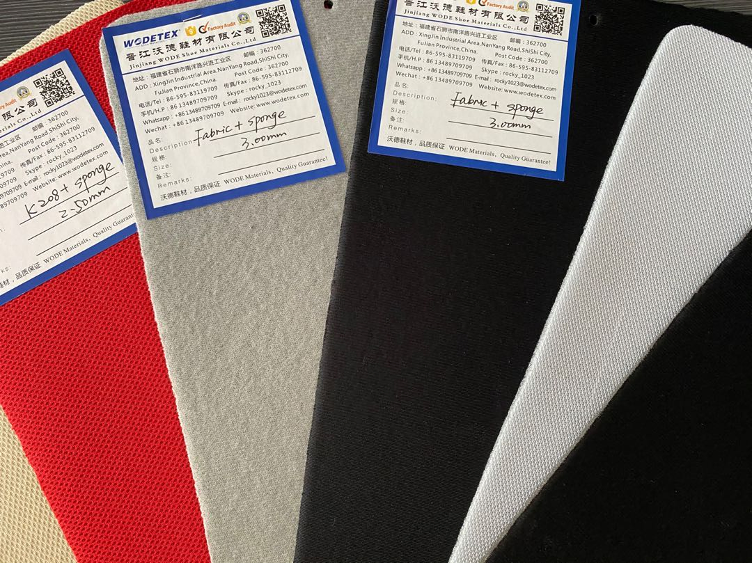 Plain 100% Polyester Bonded Sponge Fabric