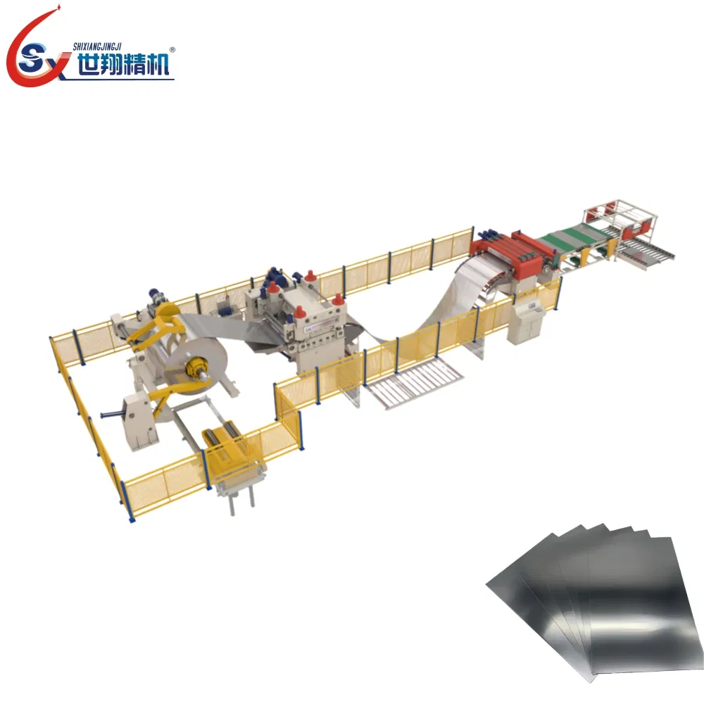 Rapid Sheet Metal Stamping Coil Leveling and Cut to Length Line for Mass Production