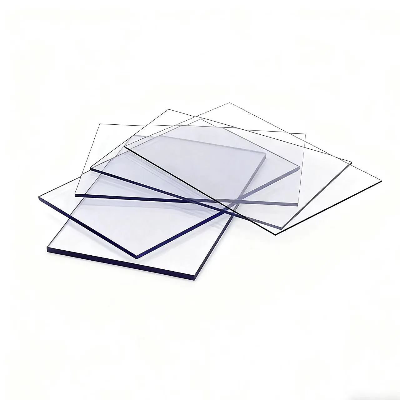 3mm 5mm Transparent PC Endurance Board for Sunshade, Canopy, Expressway Barrier