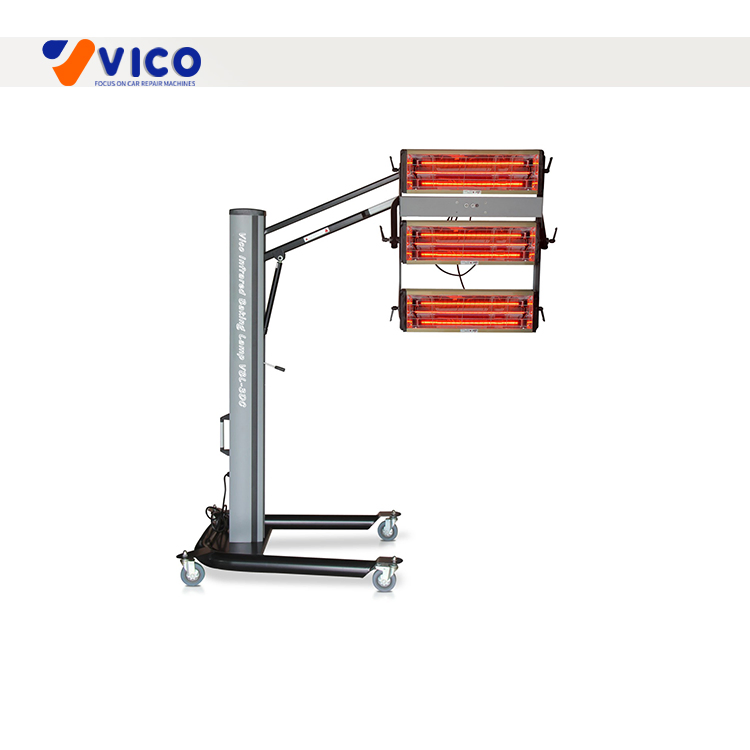 Vico Shortwave Infrared Curing Lamp / Three Head with Function: Distance & Temperature Testing#Vbl-3D-C