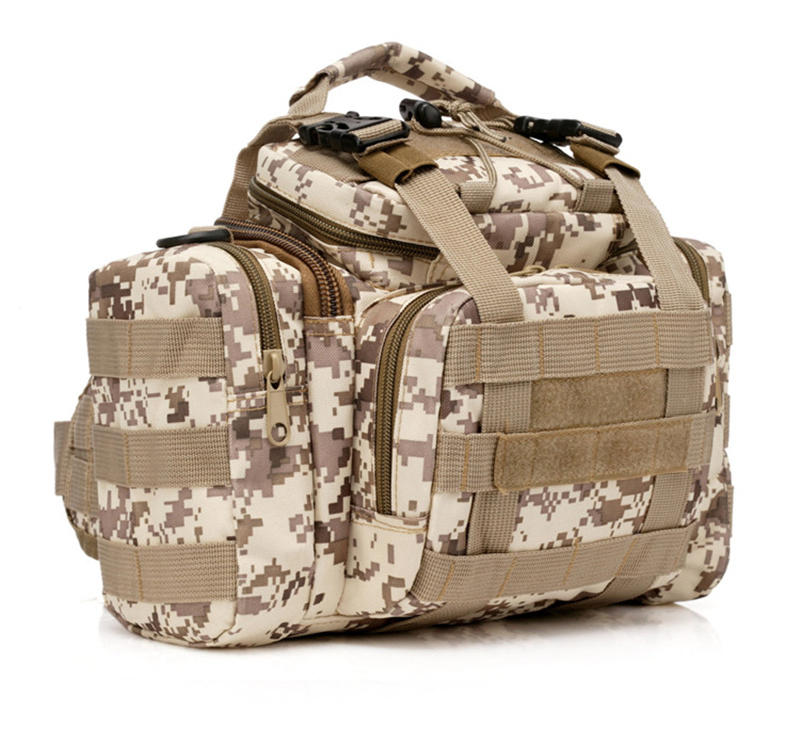 Desert Camo Tactical Shoulder Bags Trekking Sports Travel Camera Camouflage Handbag Waterproof Waist Pack