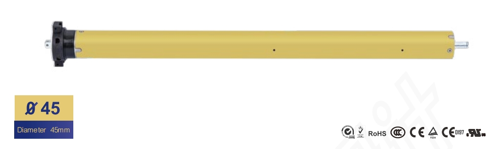 Versatile Tubular Motor Designed for Automatic Window Blinds