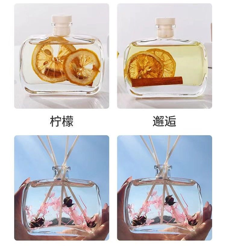 Aromall Reed Diffuser Set / Lemon, Jasmine & Vetiver Scent Notes / Essential Oil 3.38oz (100ml) / 1 Pack / Great Aromatherapy Gift for Mom, Dad, Grandma or Aunt