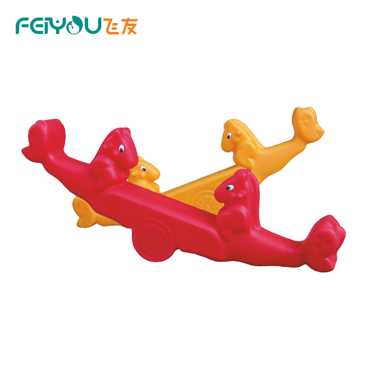Feiyou Factory Direct Life Size Outdoor Playground Equipment Spring Rocking Horse Rider