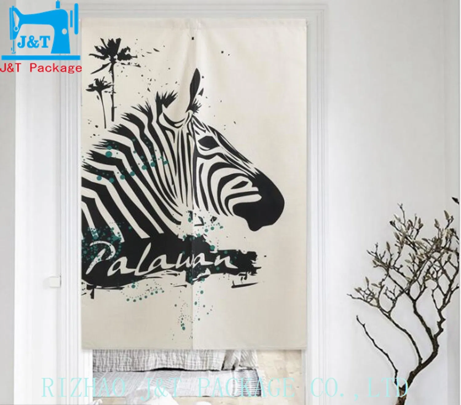 Best Factory Price Anime Door Curtain Animals Partition Bedroom Handmade Privacy Decoration Half Hanging Door Curtain