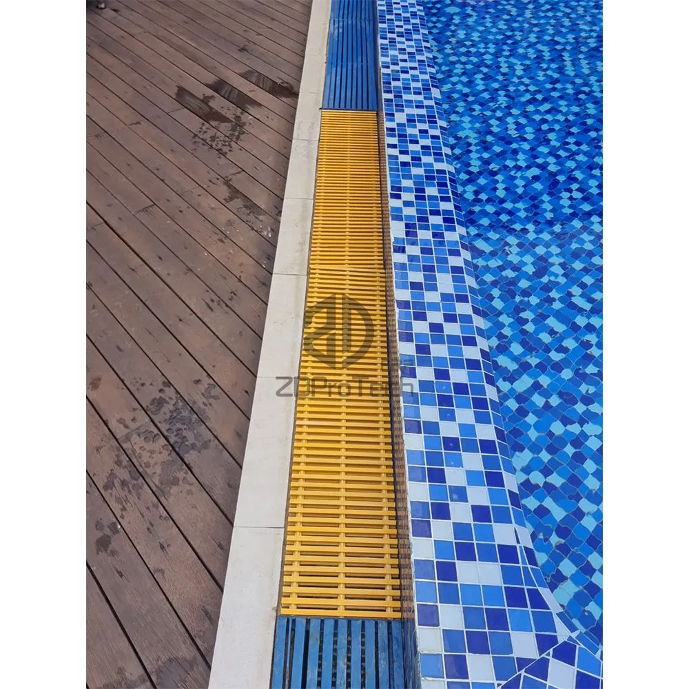 Factory Outlet Quality Assurance Weather Resistant Gritted FRP Pultruded Grating