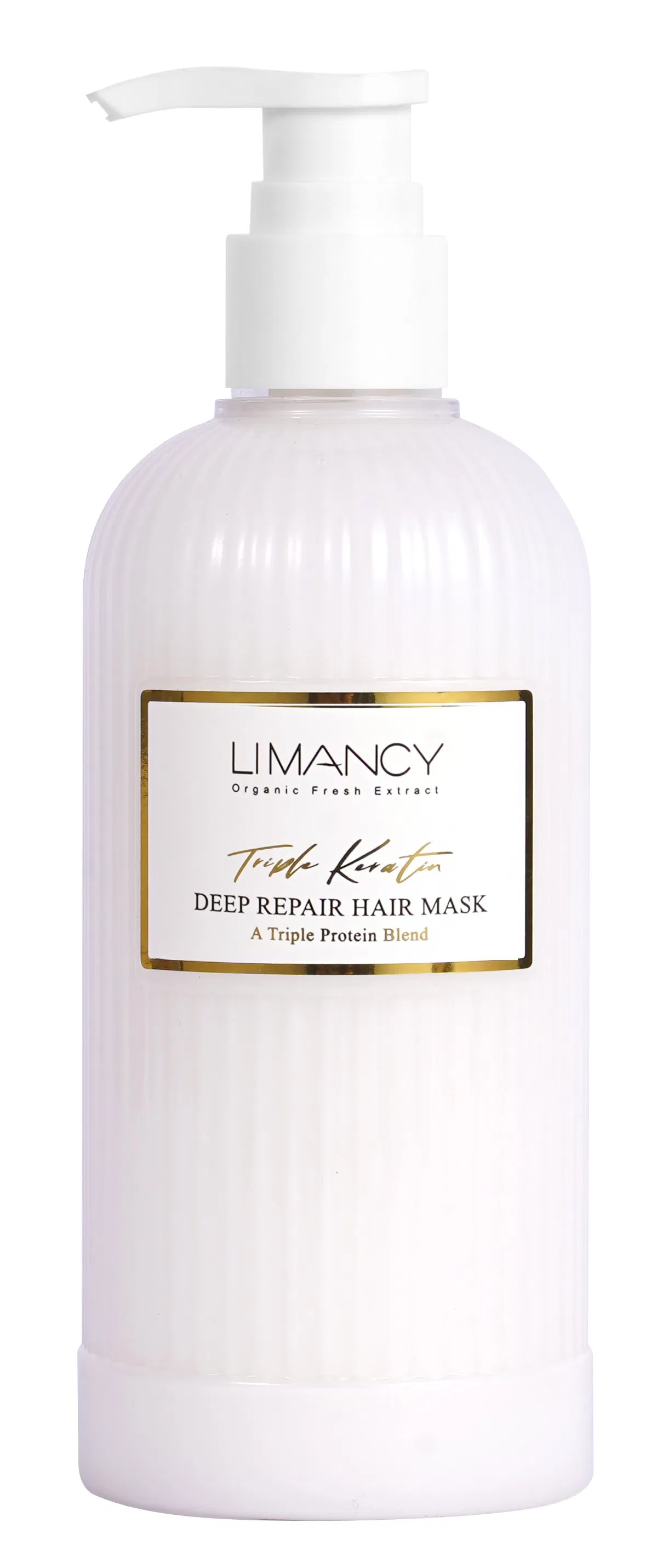 Hair Care Nourishing Elasticity-Boosting & Shine-Enhancing Triple Keratin Deep Repair Hair Mask