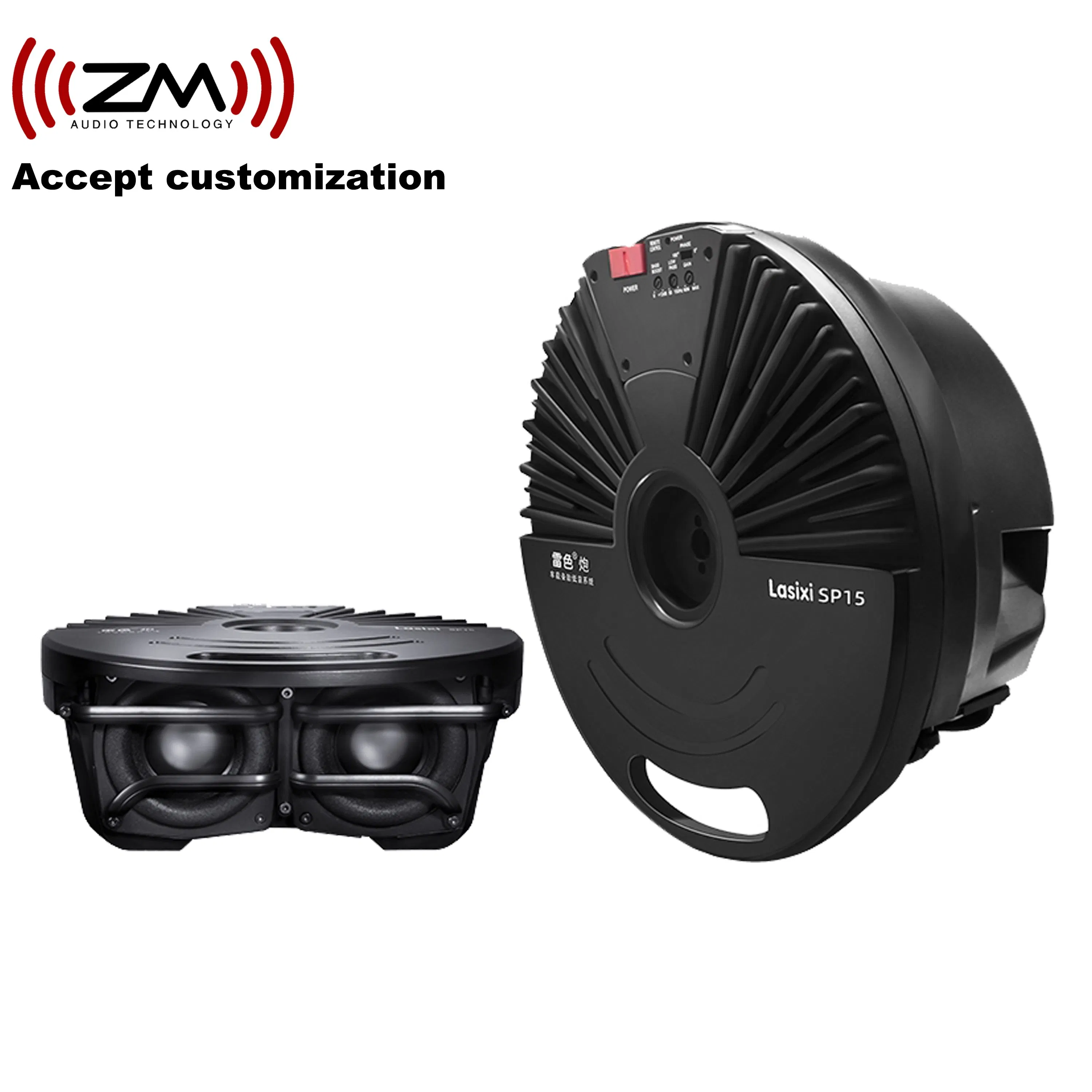 Professional Sound System Car Speakers 15 Inch Subwoofer Spare Tire