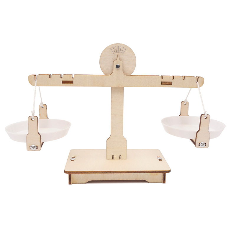 Creative Scientific Technology Learning Children's Wooden Balance Scale Kit