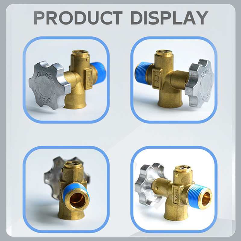 Cngo Premium Brass LPG Cylinder Valve for Industrial Use