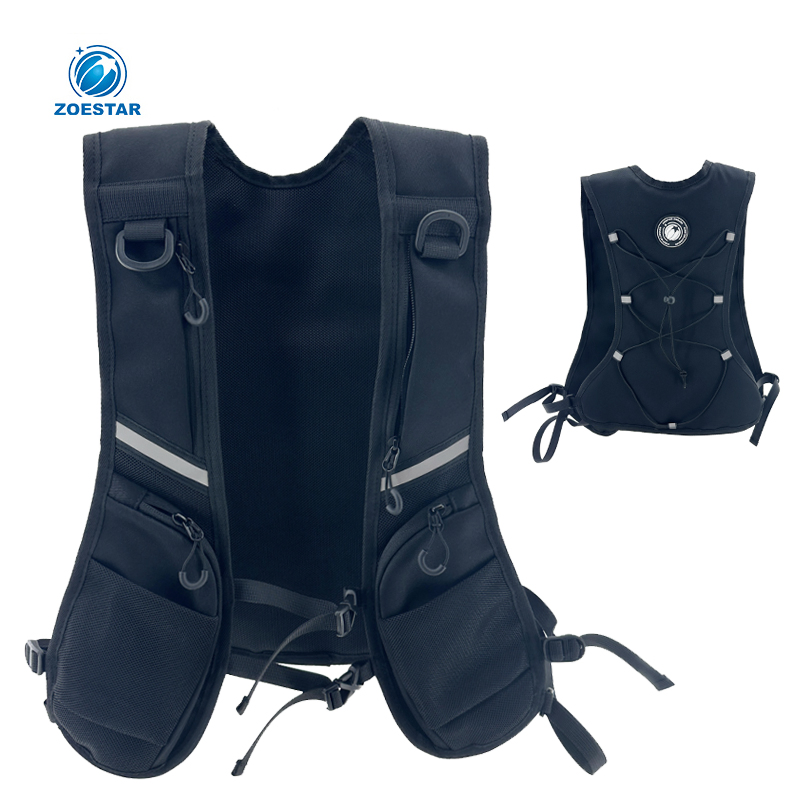 Outdoor Sports Running Cycling Hiking Marathon Light Safety Running Vest with Reflective Straps