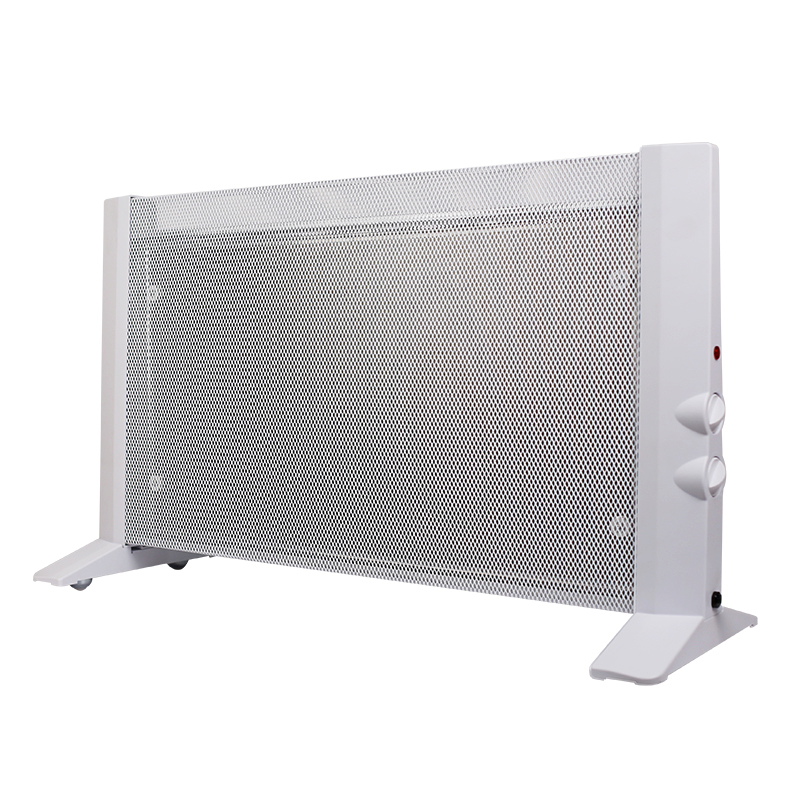 2000W Big Power Heater Rome Use Mica Panel Heater with Castor Wheel