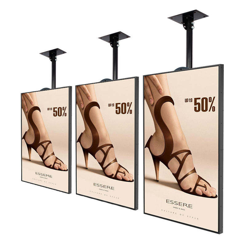 3000 Nits 49 Inch Window Facing LCD Display Intelligent Heat Dissipation Coffee Shop Menu Sign