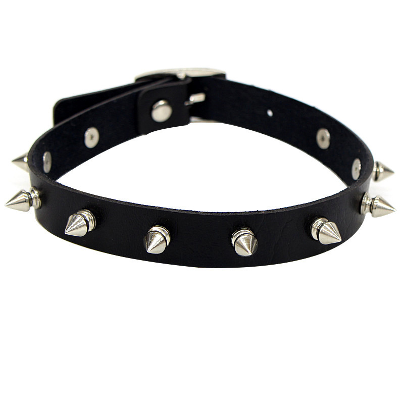 Leather Cuff Bracelet Braided Gothic Punk Bracelets Wristbands Rivets Bracelet