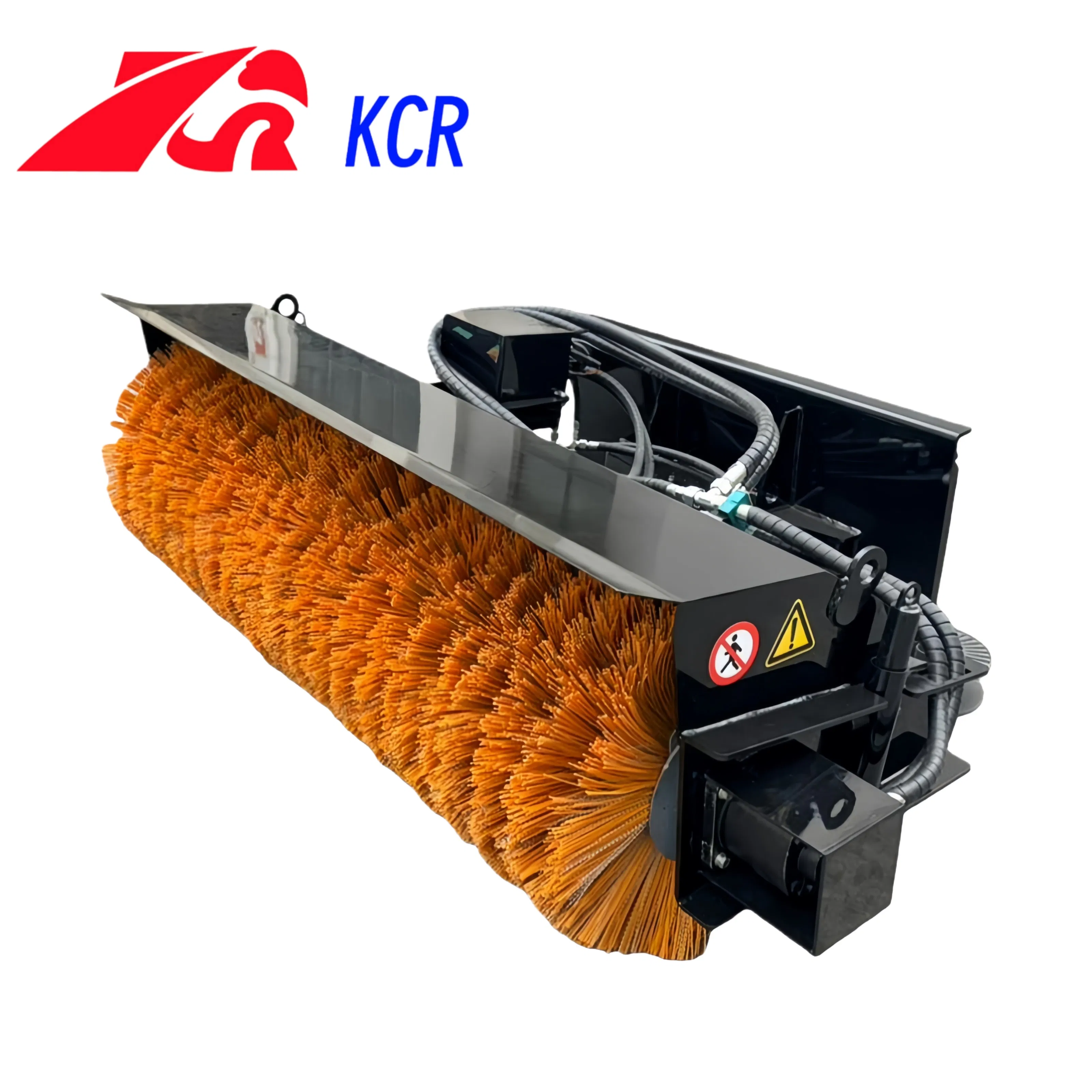 Efficient Angle Sweeper for Skid Steer Loaders 440kg Total Weight