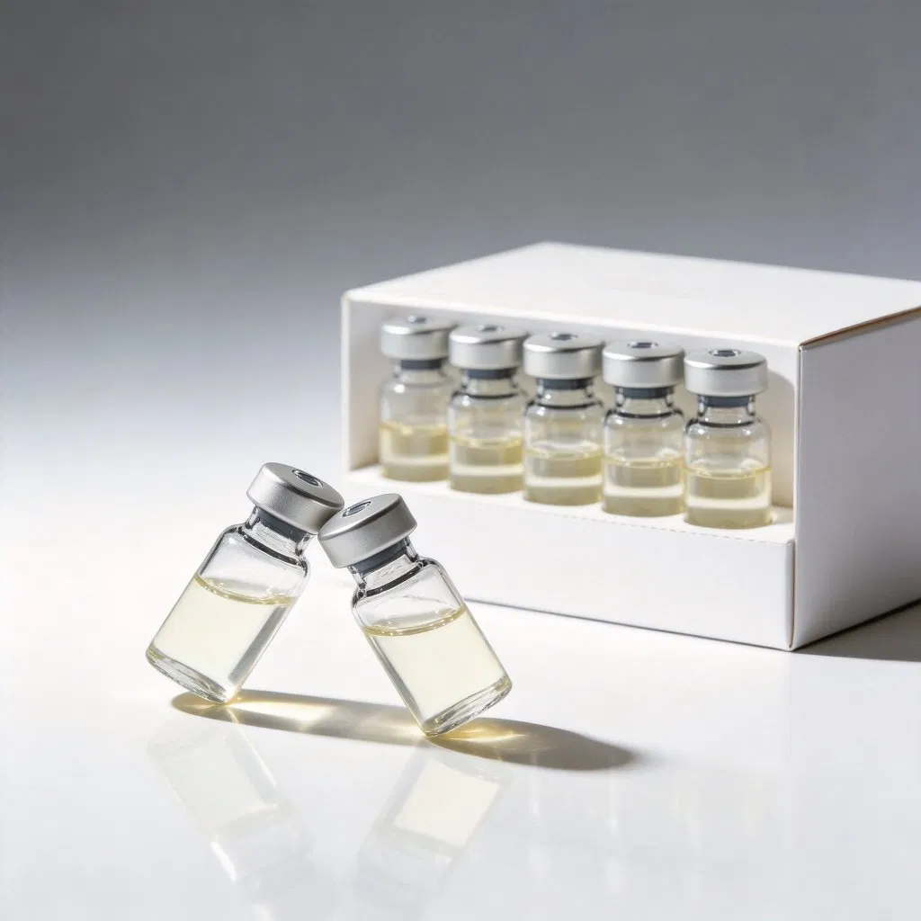 Bulk Empty Freeze-Dried Crimp-Neck Glass Vial for Cosmetic Material Packing