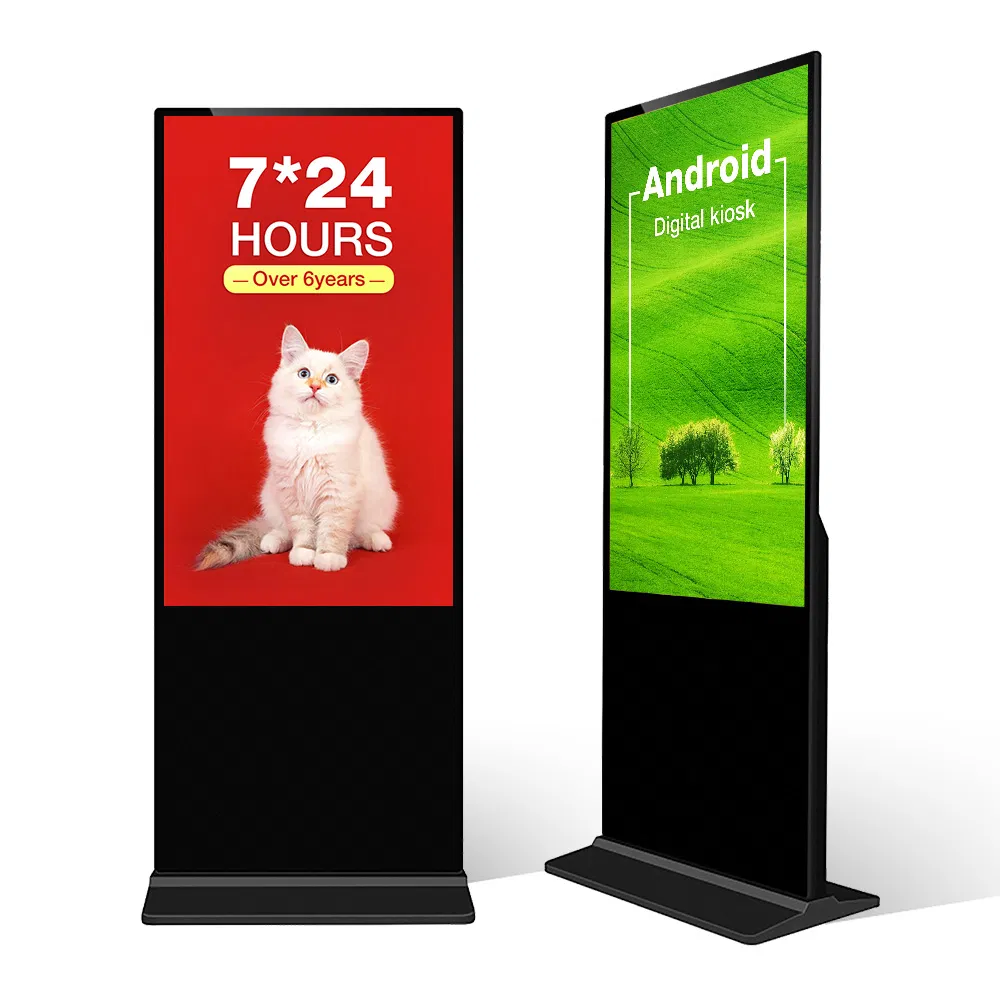 43-Inch Standing Touch Advertising Remote Video Digital Signage