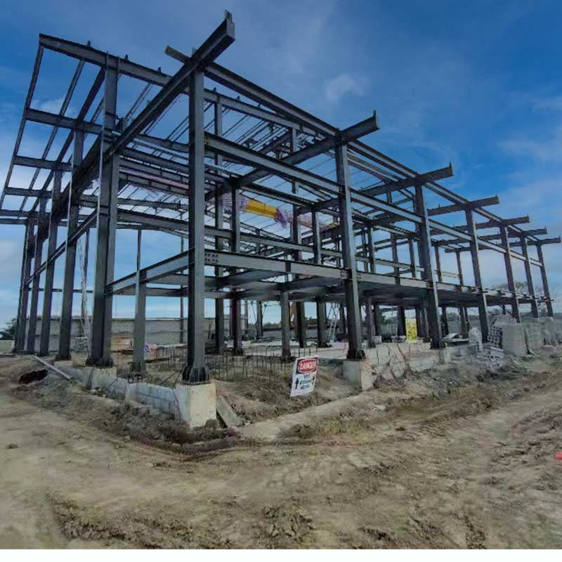 Prefabricated Quick Build Efficient Production Unit Steel Structure Workshop