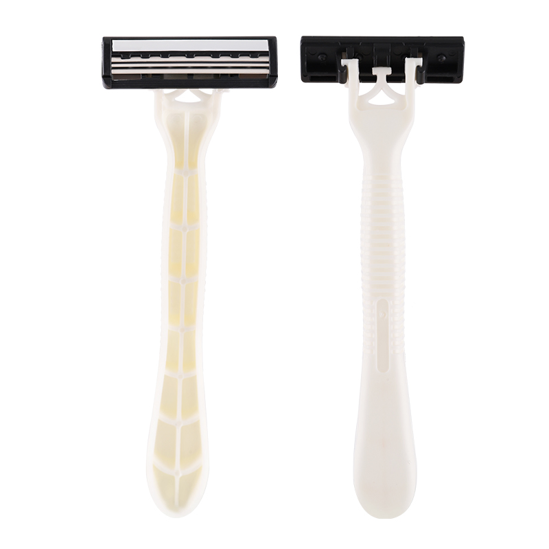Eco-Friendly Wheat Straw Triple Blade Razors for Wholesale