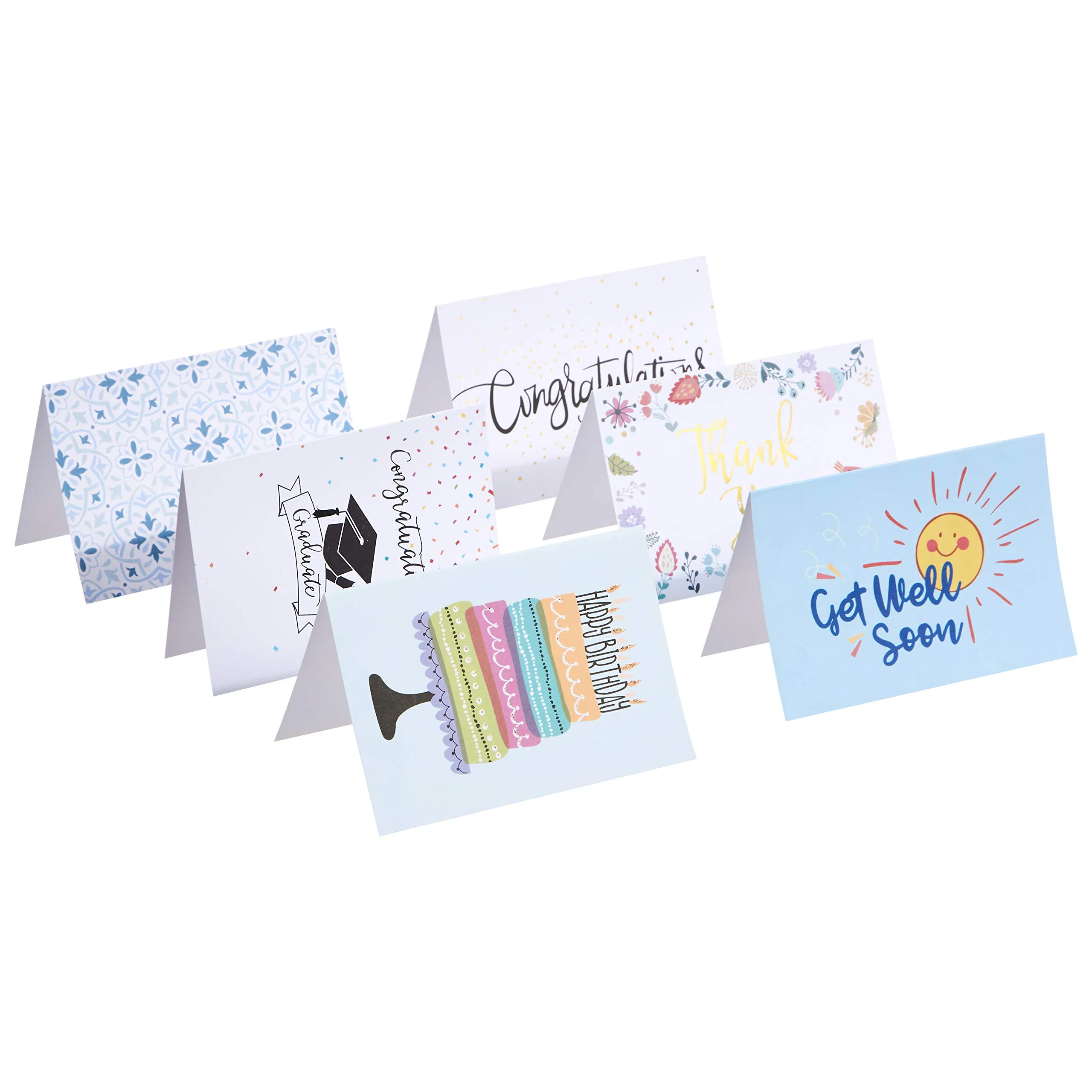 Factory Price and Highly Rated All Occasion Basic Greeting Cards with White Envelope