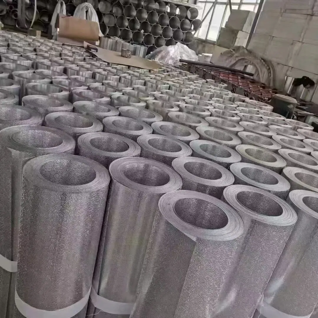 Wholesale 1060 H18 Orange Peel Stucco Aluminium Sheet Roll Embossed Aluminum Coil