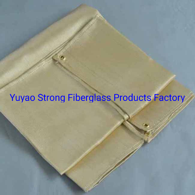 Ceramic Fiber Welding Blanket with Vermiculite Coating and S. S Wire